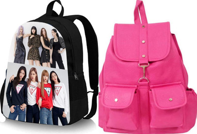 Shishtha B_DGTL-035_@@@_1PC & pc38_xy Laptop Bag(Black, Pink)