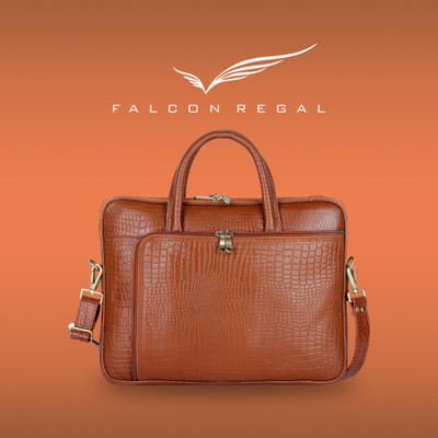 Falcon Regal Titan Forge Waterproof Messenger Bag(Tan, 18 L)