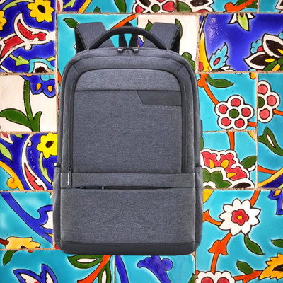 HouseOfCommon backpack school bag laptop bag office college travel backpack(S-18*12) 31 L Backpack(Grey)