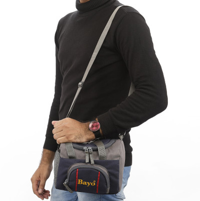 bayo 9×8 inch Heavy Quality DSLR/SLR Waterproof sling Camera Bag  Camera Bag(Navy Blue)