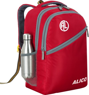 alico Waterproof School bag Backpack laptop bag for Office College School BAG Waterproof School Bag(Red, 35 L)