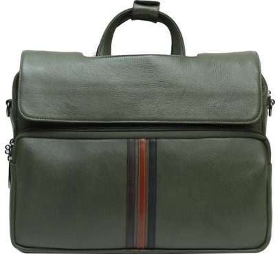 C Comfort LTB41_GR Laptop Bag(Green)