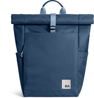 DailyObjects DEEP-SEA-MILS-ROLL-TOP-BACKPCK Laptop Bag(Blue)