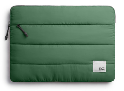 DailyObjects PINE-STRA-SLEVE-MED Laptop Bag(Beige)