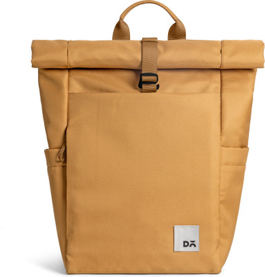 DailyObjects AMBR-MILS-ROLL-TOP-BACKPCK Laptop Bag(Yellow)