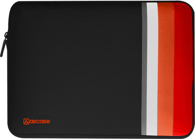 AirCase Protective Laptop Sleeve for Up to 13.3 Inch Laptop Wrinkle free Water-Resistant Laptop Bag(Black)