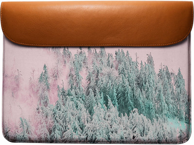 DailyObjects Forest Fog Real Laptop Bag(Multicolor)