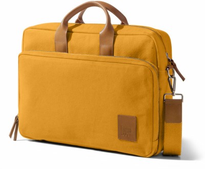 DailyObjects All Mustard Commute Messenger Medium Laptop Bag(Yellow)