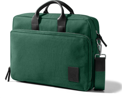 DailyObjects Forest Green Commute Messenger Large Laptop Bag(Forest Green)