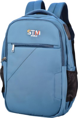 STM WORLD Large 40 L College Bag Unisex Unique Style Reflective Brand Laptop Backpack Laptop Bag(Apron Blue)