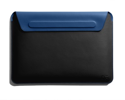 DailyObjects Black-Blue Laptop Bag(Black-Blue)