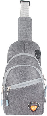The CLOWNFISH TCFSLPO-ARLGRY1 Laptop Bag(Light Grey)