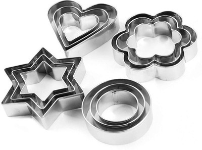 abhi bakes Cookie Cutter(Pack of 12)