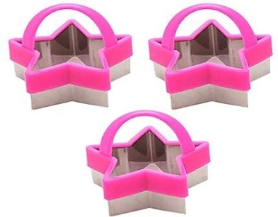 Bakeazy Star Shaped Cookie Cutter(Pack of 3)