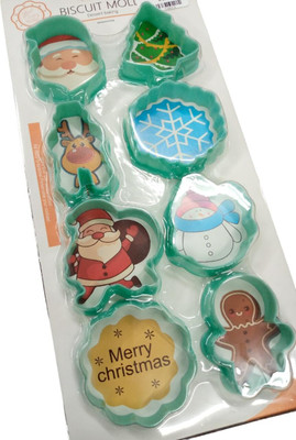 CAKE DECOR Cookie Cutter(Pack of 8)