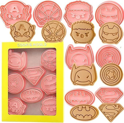 Husaini Mart Cookie Cutter(Pack of 8)