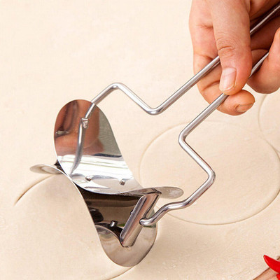 HM EVOTEK Puri Cutter Roller Machine with Handle Pastries, Cookies Cutter Wrapper Maker K1 Cookie Cutter