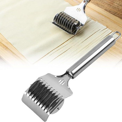LILA ENTERPRISE Upgrade Your Kitchen with a Pasta & Noodle Maker Roller Pastry Cutter