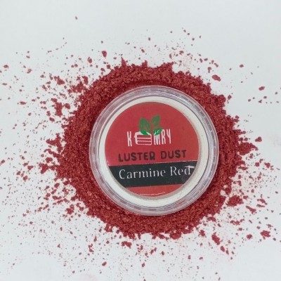 KEMRY Edible Luster Dust Carmine Red| Dust|Cakes Chocolates & Confectionery|Shine Glitters(5 g, NA)