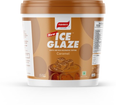 mavee's Ice Glaze- Caramel - 2.5 Kgs Topping(2.5 kg)
