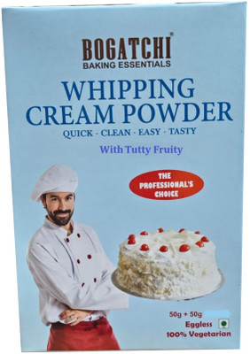 BOGATCHI whipping cream with tutty fruity Icing(200 g, Pack of 3)