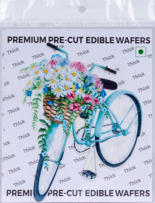 TastyCrafts Girls Theme | Wafer Paper | 5.5 x 4 inch | TT-32 | Party Cake Decorating Supplie Topper(100 g, Edible)