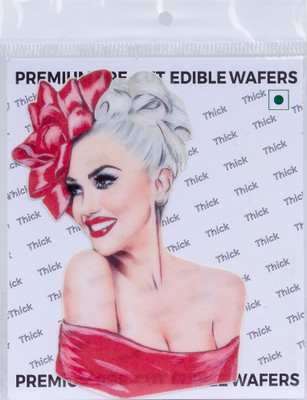 TastyCrafts Girls Theme |for Party Cake Decorating Supplie - TT-53|5.5 x 4 inch |Wafer Paper Topper(100 g, Edible)