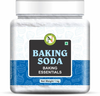 Nature Vit Baking Soda, 1 Kg Food Grade Sodium Bicarbonate Baking Soda Powder(1 kg)
