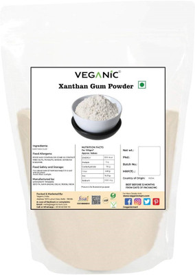 Veganic Xanthan Gum Powder | Thickening Binding/Baking Agent | Keto Friendly & Vegan Starch Powder(400 ml)