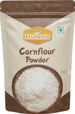 Fruvanta Cornflour Powder/Corn Strach/Ararot Powder/Makkai Powder (100gm) Starch Powder(100 g)