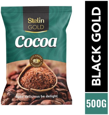 Stelin Black Gold 500 Grams Cocoa Powder(0.5 kg)