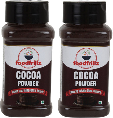 foodfrillz Cocoa Powder unsweetened combo pack (60 g x 2) Cocoa Powder(2 x 60 g)
