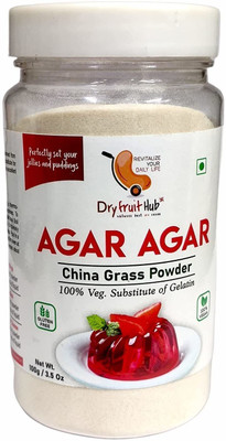 Dry Fruit Hub Agar Agar Jelly Powder VEG.| China Grass Powder Agar Agar Powder(100 g)