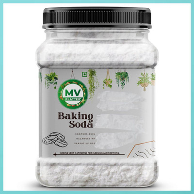 Mv platter Pure Baking Soda for All-Purpose Household and Baking Use Baking Soda Powder(250 g)