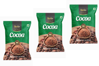 Stelin Gold Premium Cocoa Powder(3 x 1000 g)