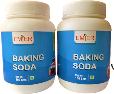 EMJER BAKING SODA COMBO Baking Soda Powder(2 x 100 g)