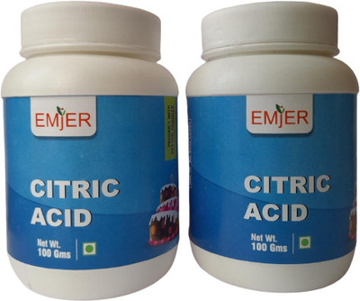 EMJER CITRIC ACID Citric Powder(2 x 100 g)