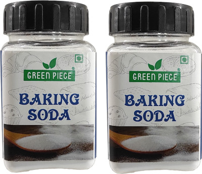 GREEN PIECE Baking Soda 100gm(Pack of 2) Baking Soda Powder(2 x 100 g)
