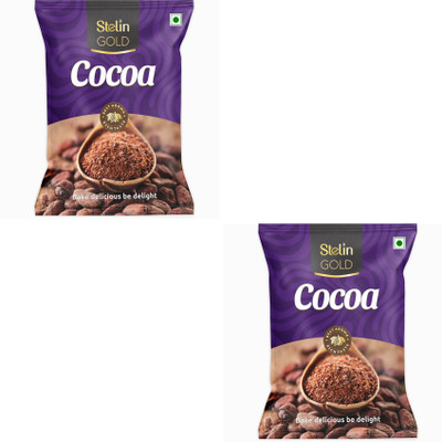 Stelin Gold Supreme combo 2x 500 Grams- Cocoa Powder(2 x 500 g)