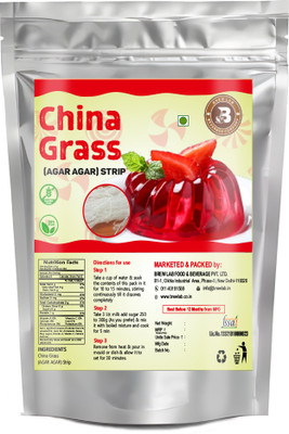 Brew Lab China Grass Strips | Plant Based Quick & Easy To Prepare | 30 gm Agar Agar Strips(30 g)