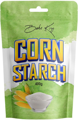 Bake King Corn Starch 400G, Ararot Powder | Makki Atta | Corn Flour | For Baking & Cooking Starch Powder(400 g)