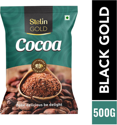 Stelin BLACK GOLD COMBO [06 X 500] GRAM - Cocoa Powder(6 x 500 g)