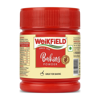 WeiKFiELD Baking Powder|100% Double Action|Fluppy Cakes, Cookies Baking Powder(100 g)