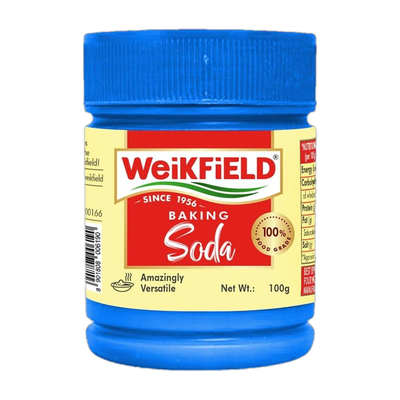 WeiKFiELD Baking Soda|Food Grade Sodium Bicarbonate|Pure & Versatile for Baking, Cooking Baking Soda Powder(100 g)