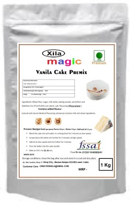 Xila Magic Vanila Cake Premix (1kg) Baking Powder(1 kg)