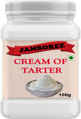 JAMBOREE Cream of Tartar Keto-Friendly | Adrenal Energizer | Use in Cooking Cream of Tartar Powder(100 g)