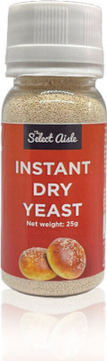 The Select Aisle Instant Dry Yeast 25g [Leavening agent/Easy to use/ Perfect for breads] Yeast Powder(25 g)