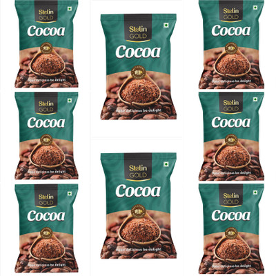 Stelin BLACK GOLD COMBO -08 X 500- GRAM - Cocoa Powder(8 x 500 g)