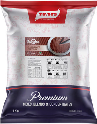 mavee's Supreme - Chocolate Cake Mix Egg, Premium Baking solutions Baking Powder(5 kg)