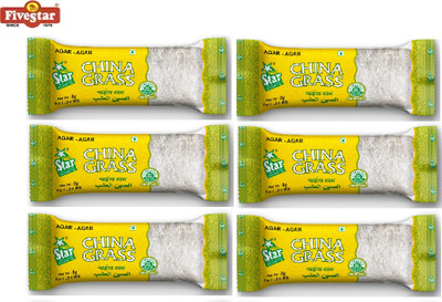 Five Star China Grass Agar Agar Solid(6 x 8 g)